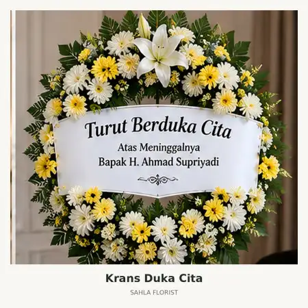 Krans Bunga Duka Tegalrejo